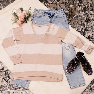 Aritzia - TNA Lightweight Sweater Long-sleeve Tee